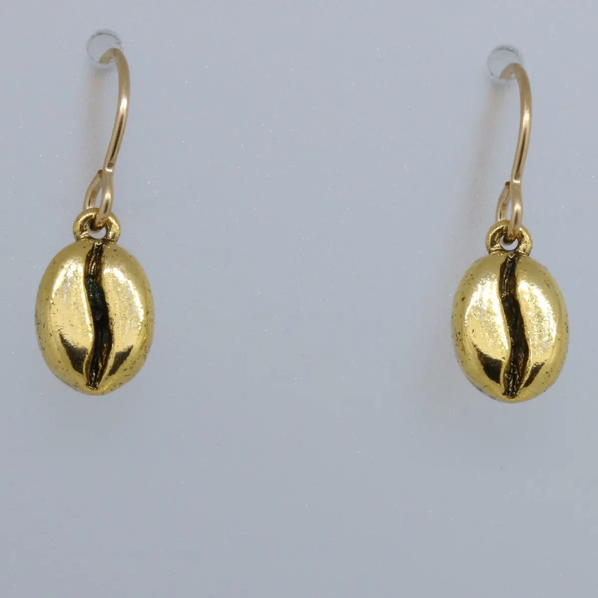 Coffee Bean Charmed Earrings 1