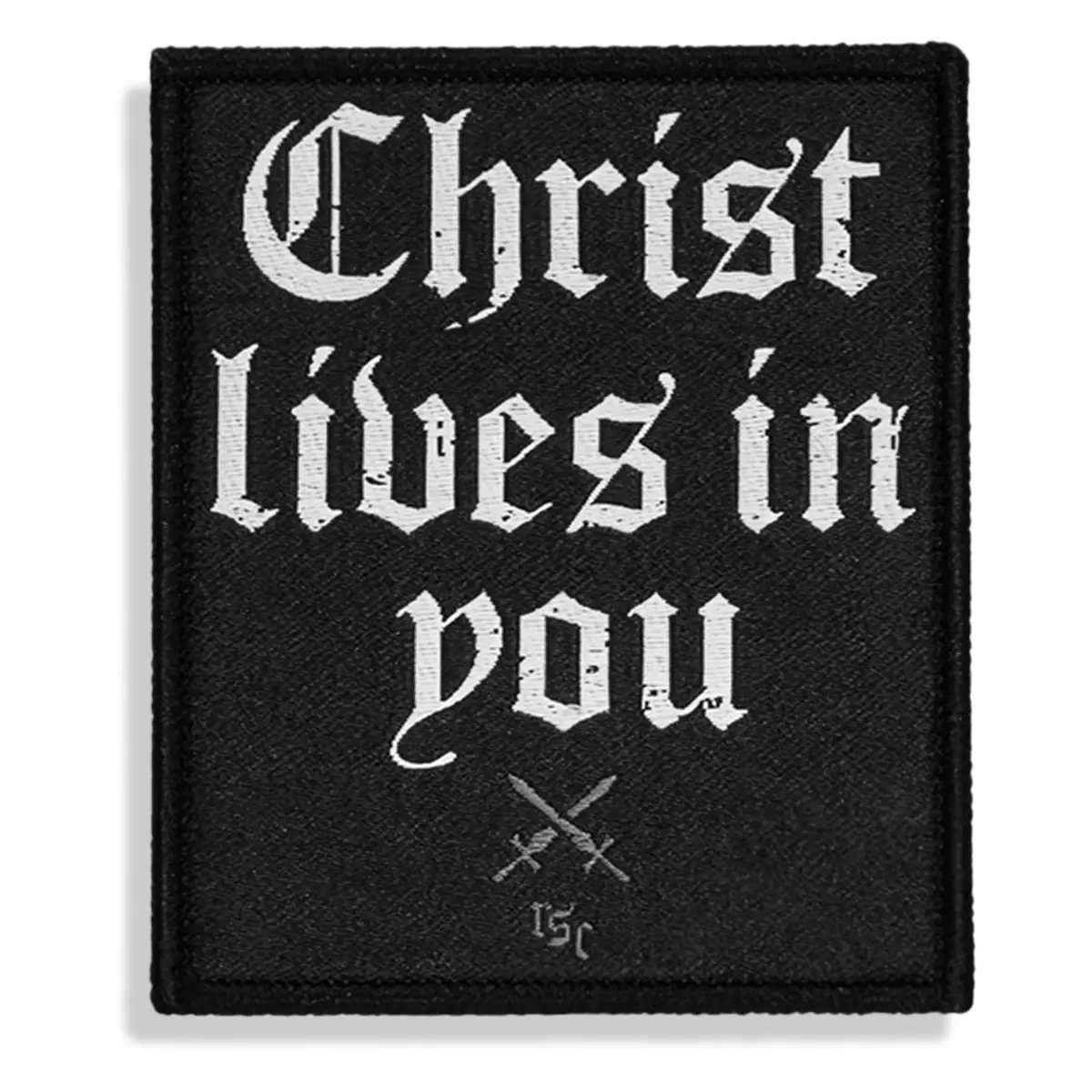 Christ Lives In You Velcro Patch 1