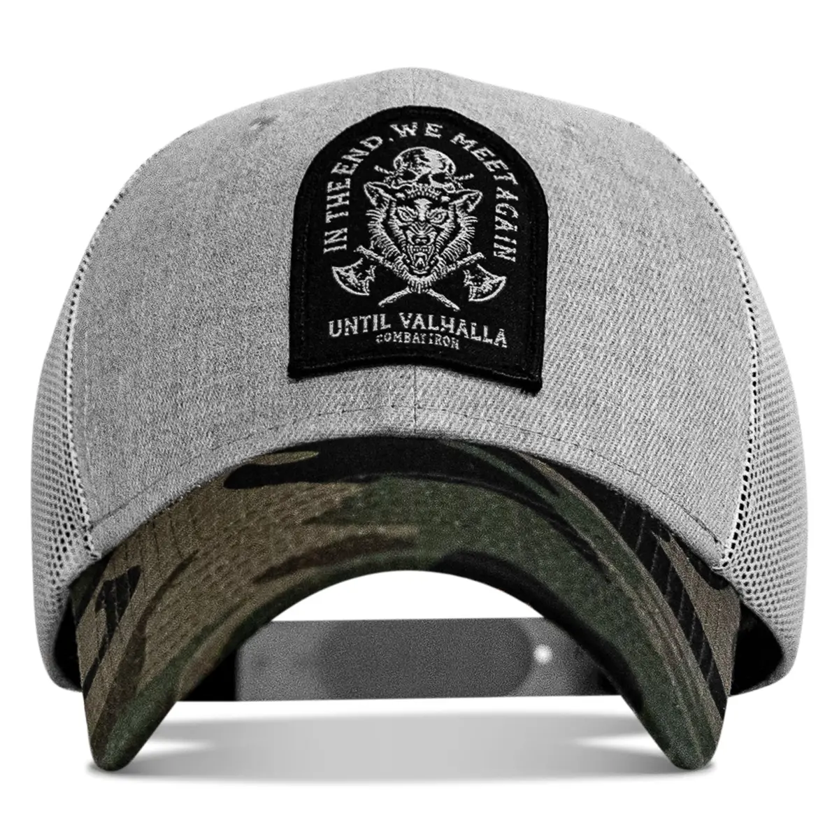 In The End, We Meet Again - Until Valhalla Patch Snapback Hat 1