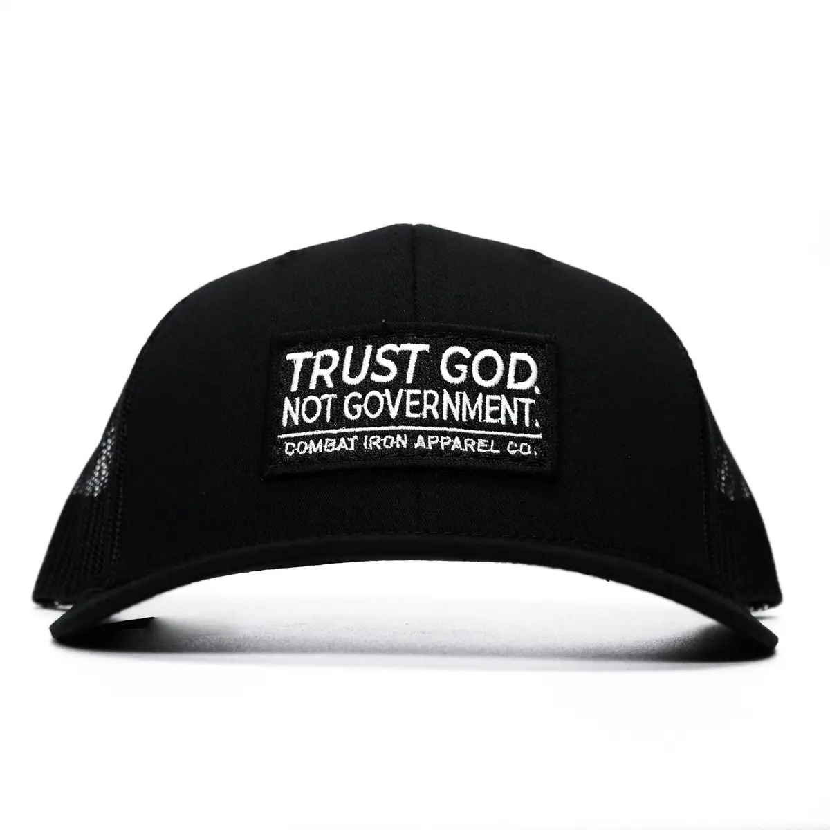 Trust God. Not Government. Mid-Profile Mesh Snapback 1