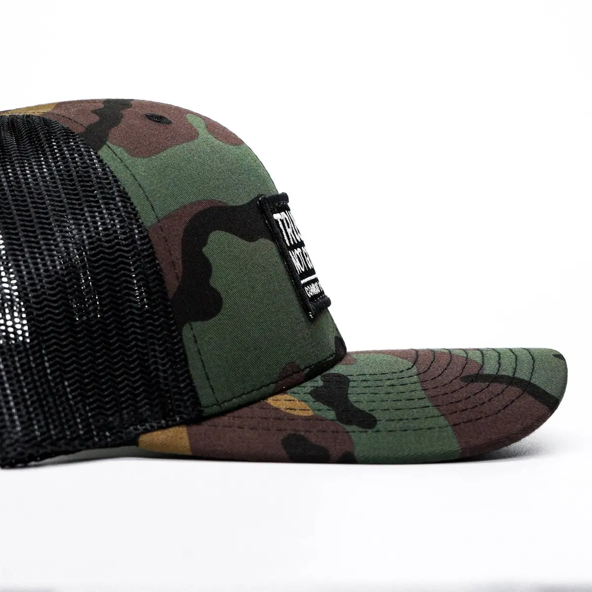 Trust God. Not Government. Mid-Profile Mesh Snapback 4