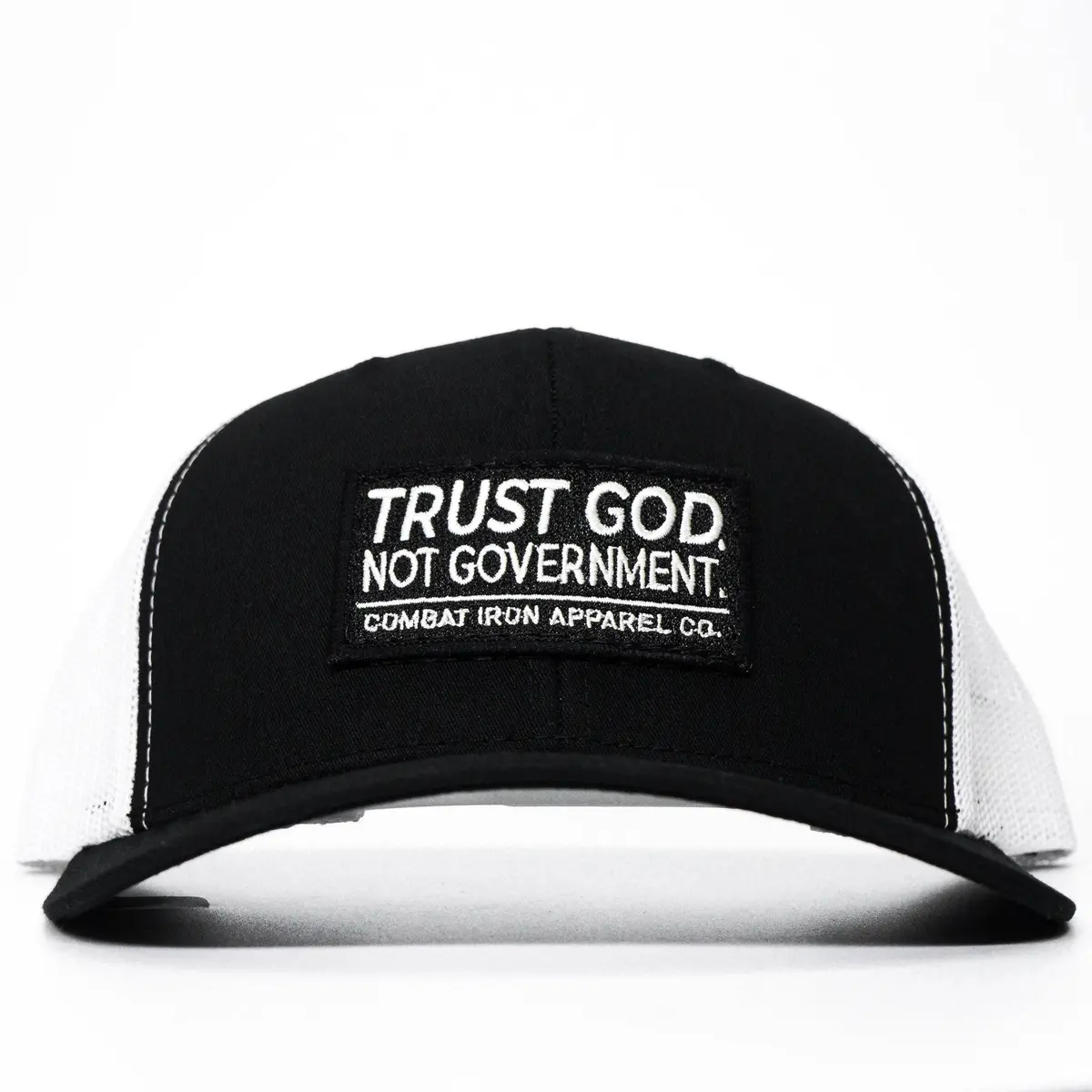 Trust God. Not Government. Mid-Profile Mesh Snapback 3