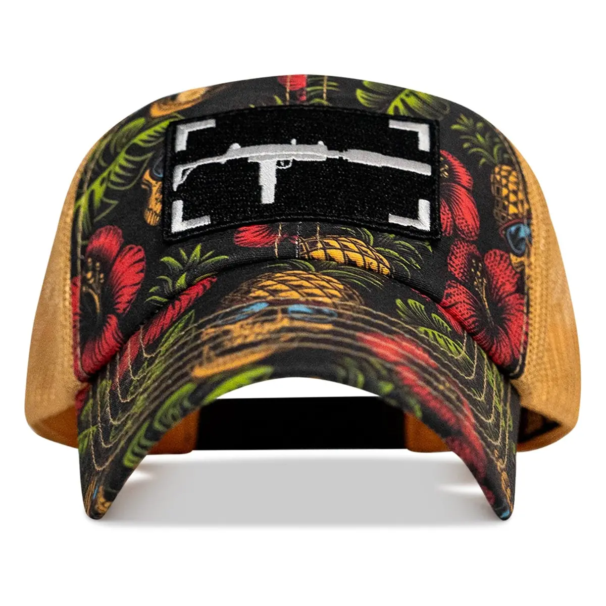 Uzi Patch Patch Tactical Ripstop Mesh Snapback Hat 1