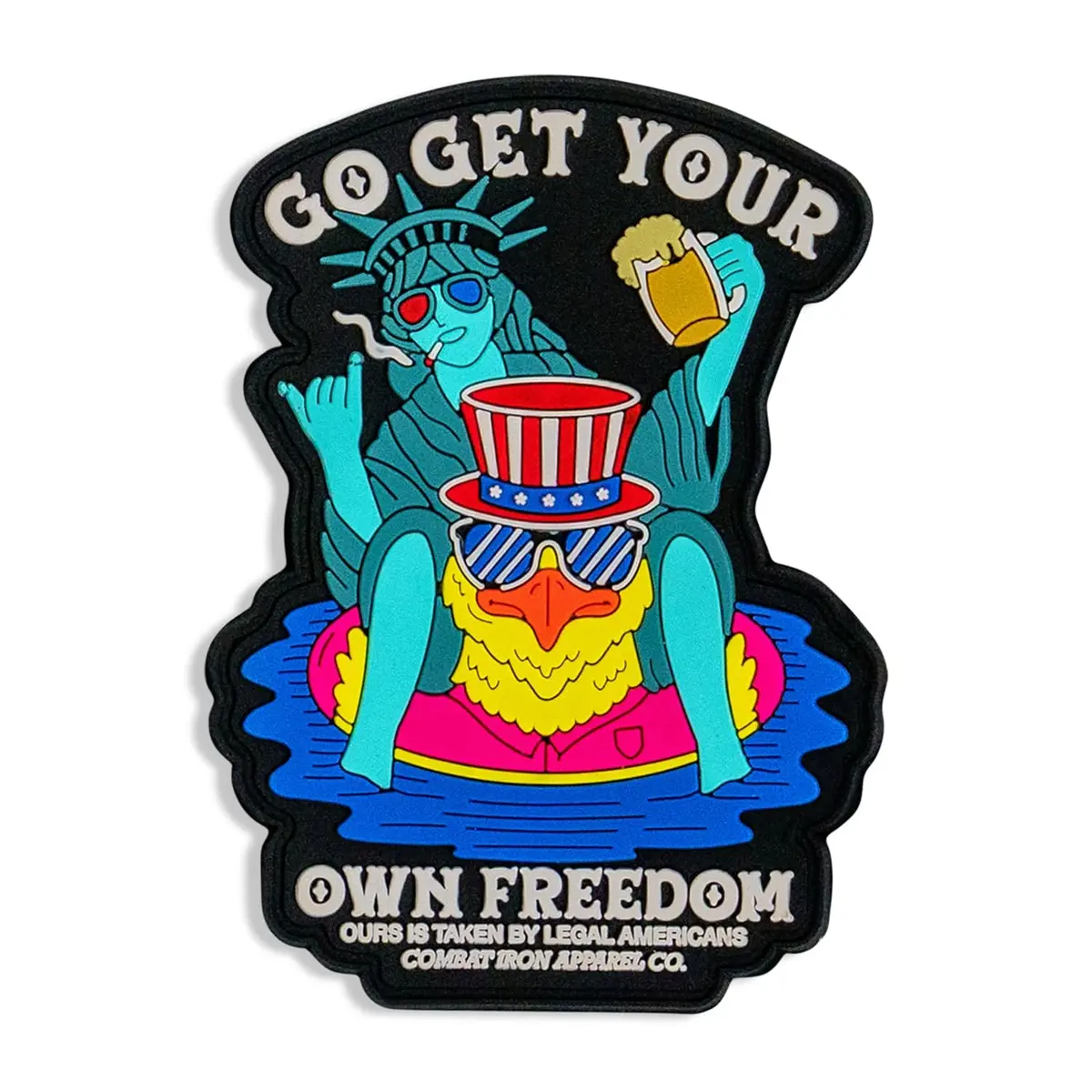 Go Get Your Own Freedom Pvc Patch 1