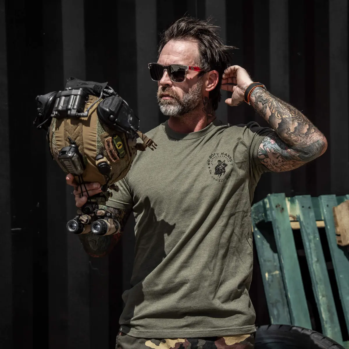 No Soft Hands Reaper Men's T-Shirt 9
