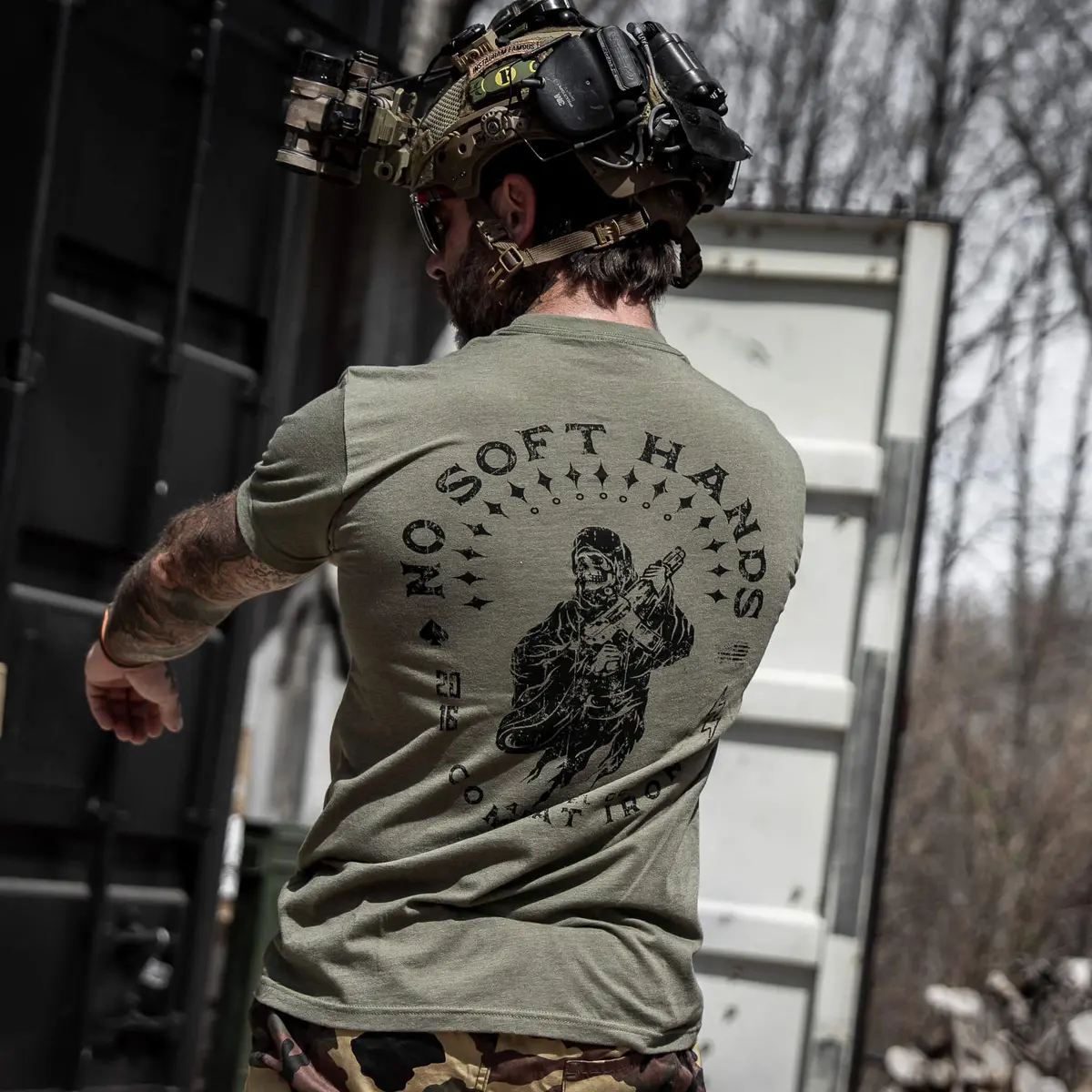 No Soft Hands Reaper Men's T-Shirt 5