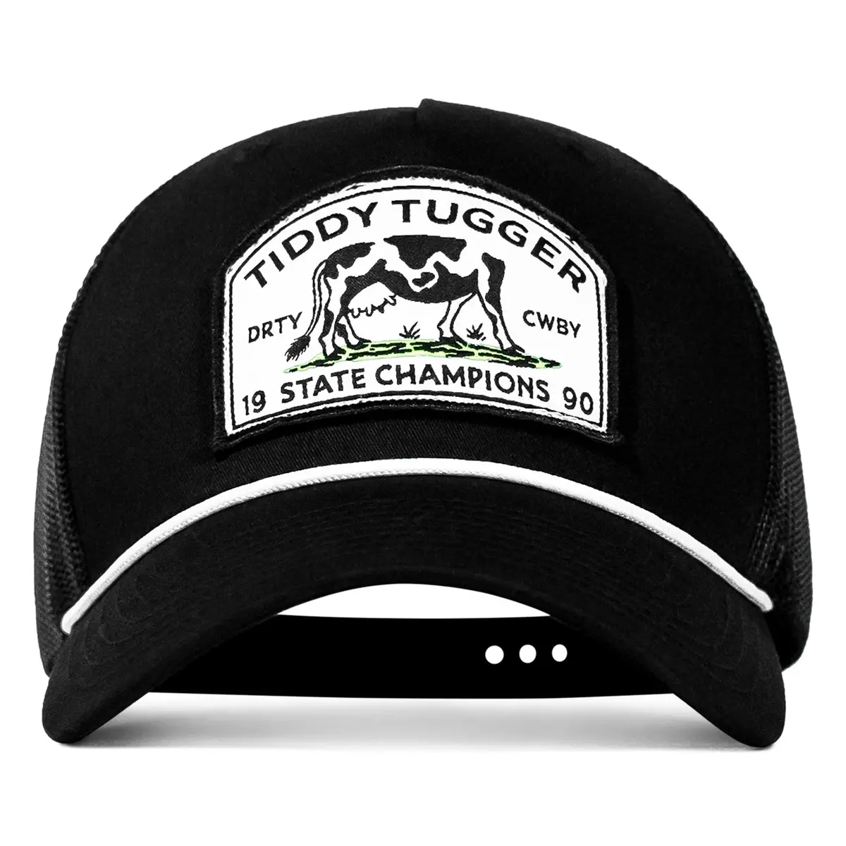 Tiddy Tugger Patch Rope Snapback Hat 2