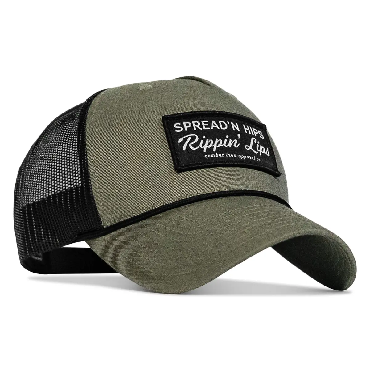 Spreadin' Hips Rippin' Lips Patch Rope Snapback 1