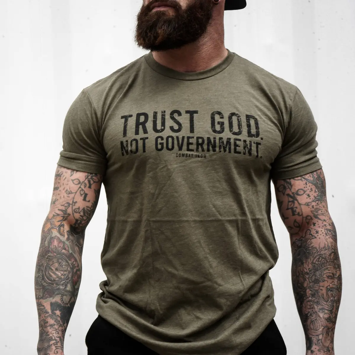 Trust God. Not Government. Men's T-Shirt 17