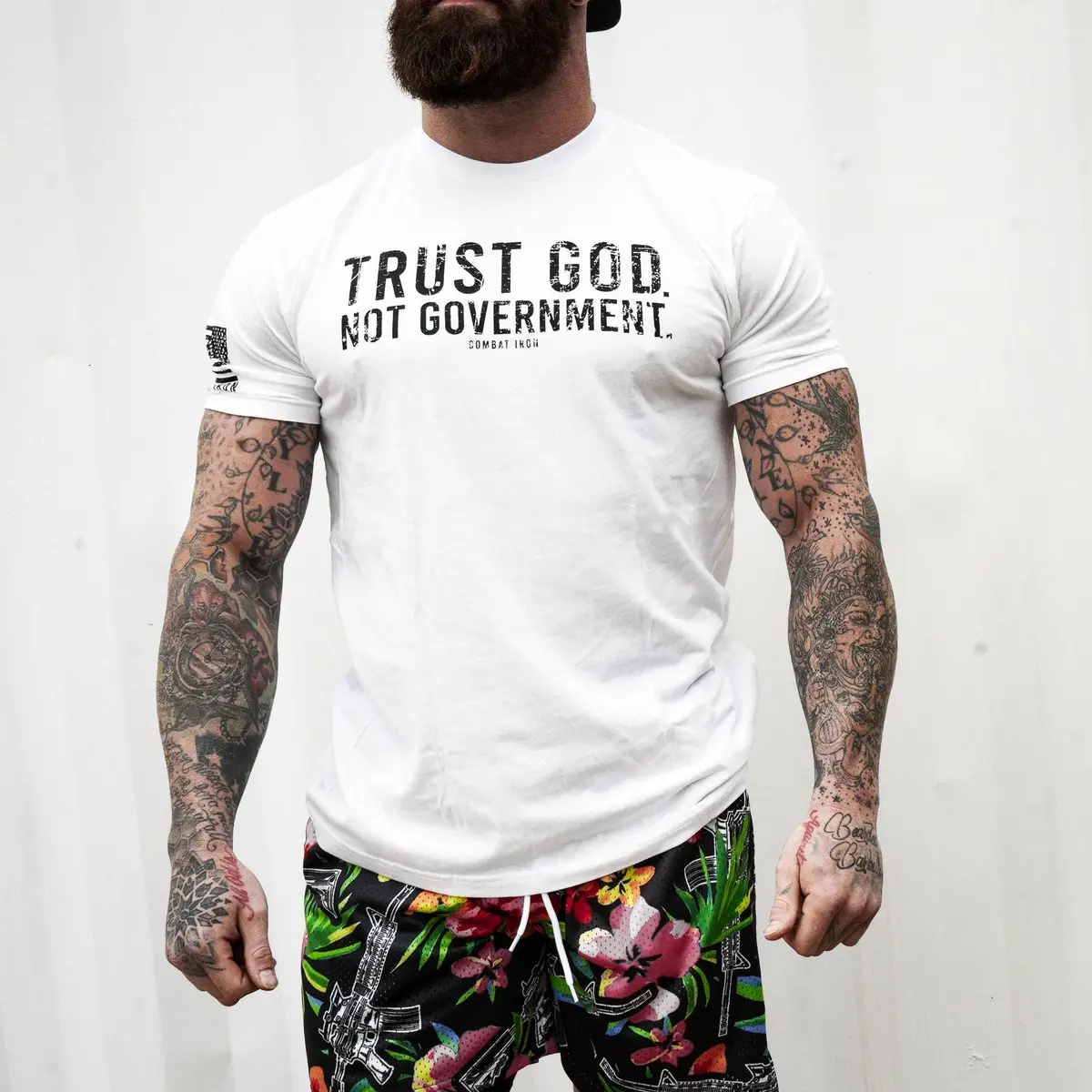 Trust God. Not Government. Men's T-Shirt 27