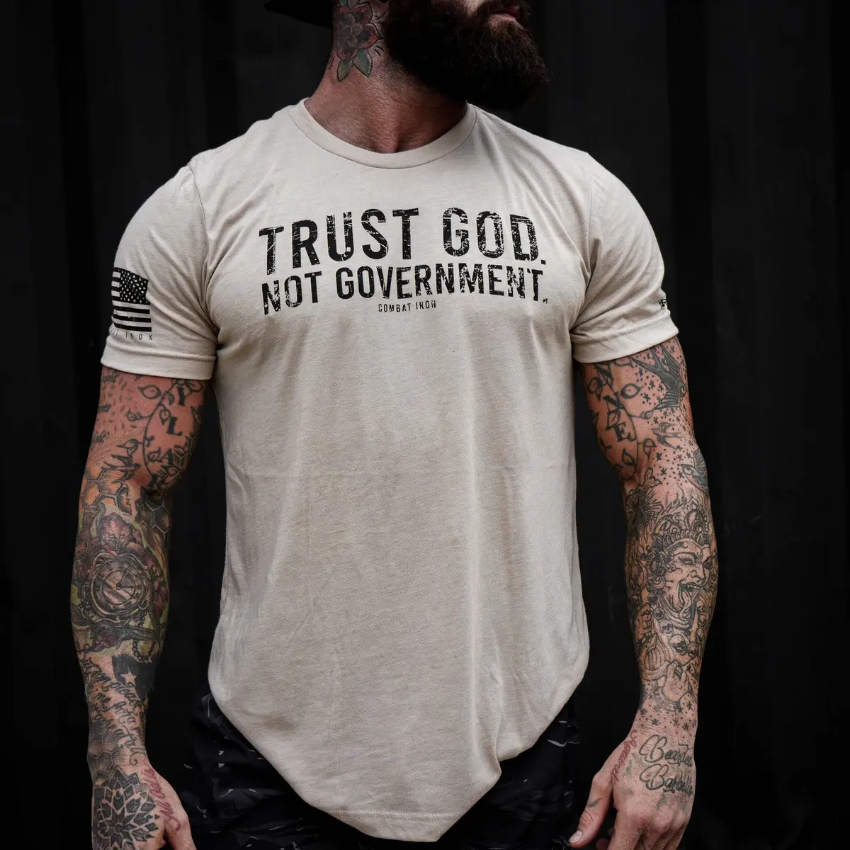 Trust God. Not Government. Men's T-Shirt 31