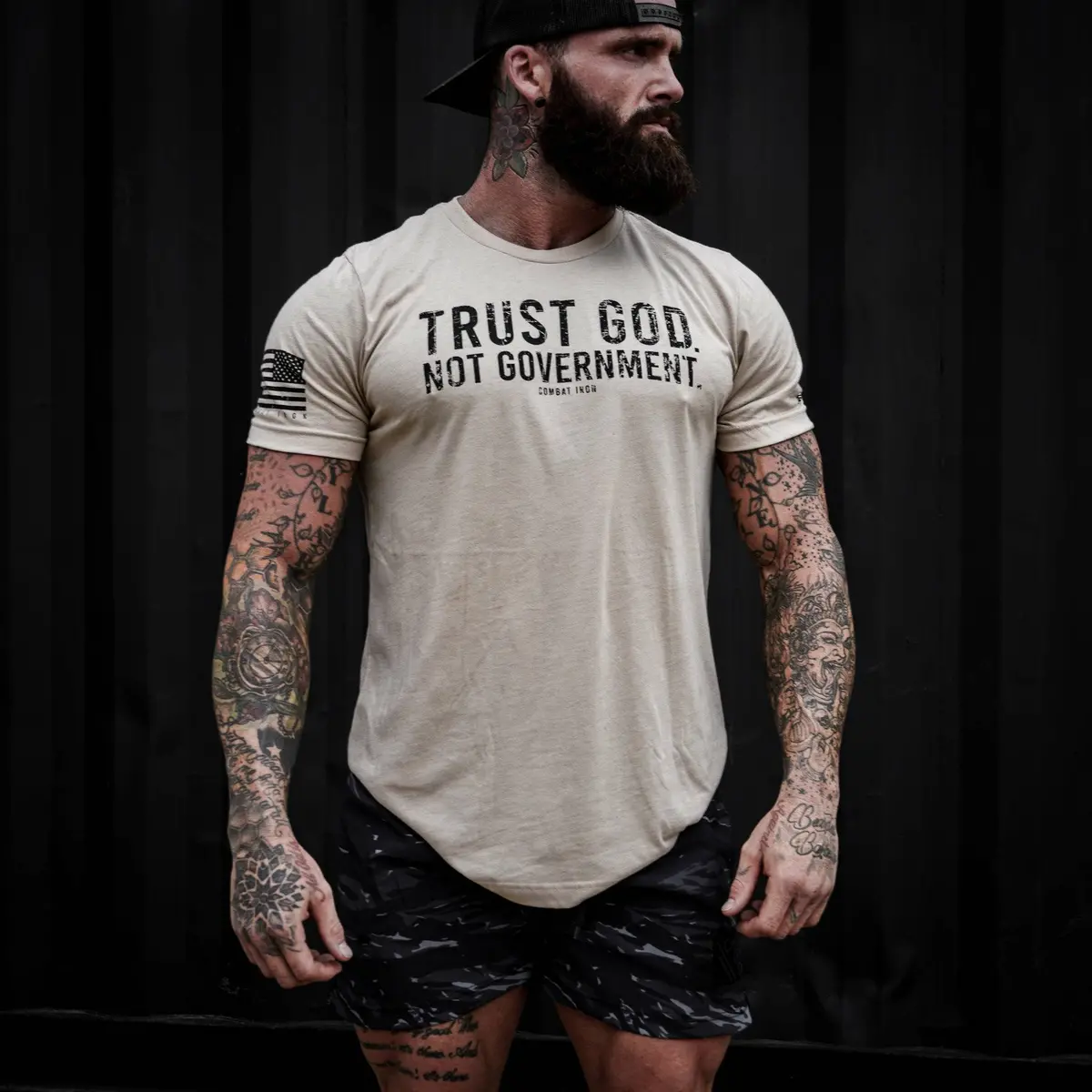 Trust God. Not Government. Men's T-Shirt 22