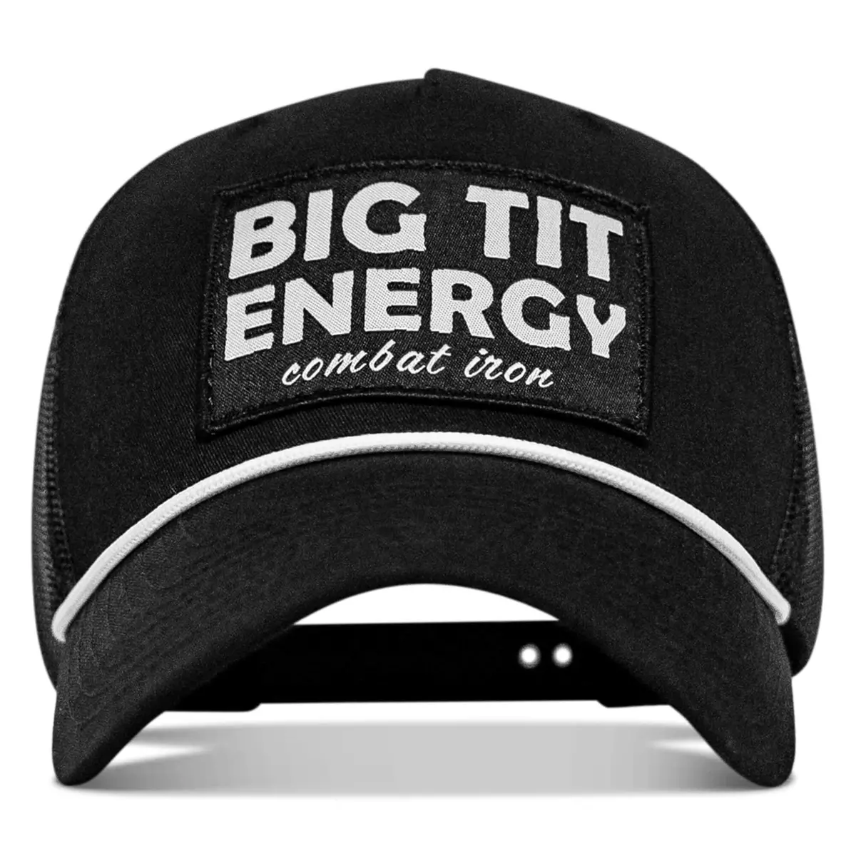 Big Tit Energy Patch Rope Snapback Hat 1