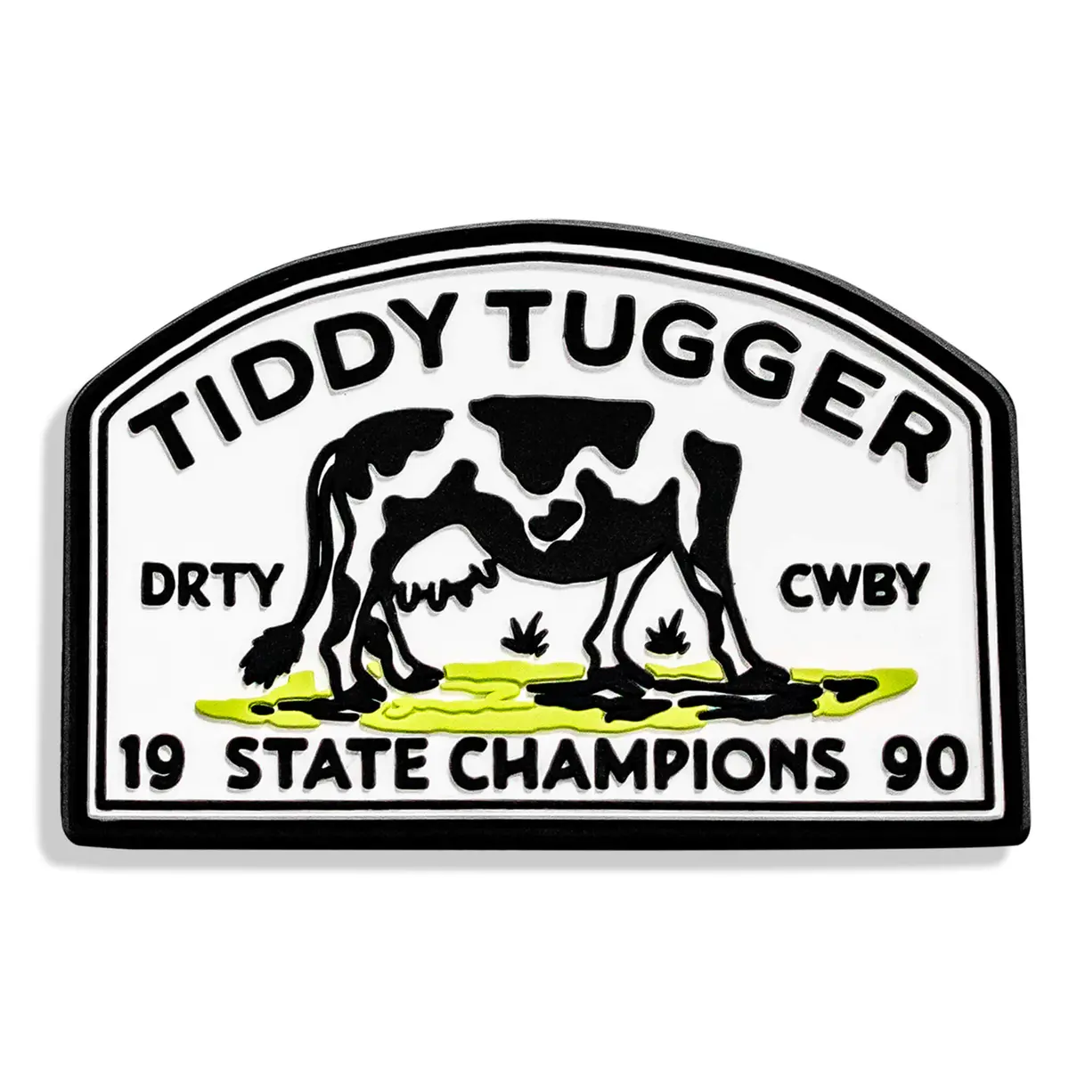 State Champions Tiddy Tugger Pvc Velcro Patch 1