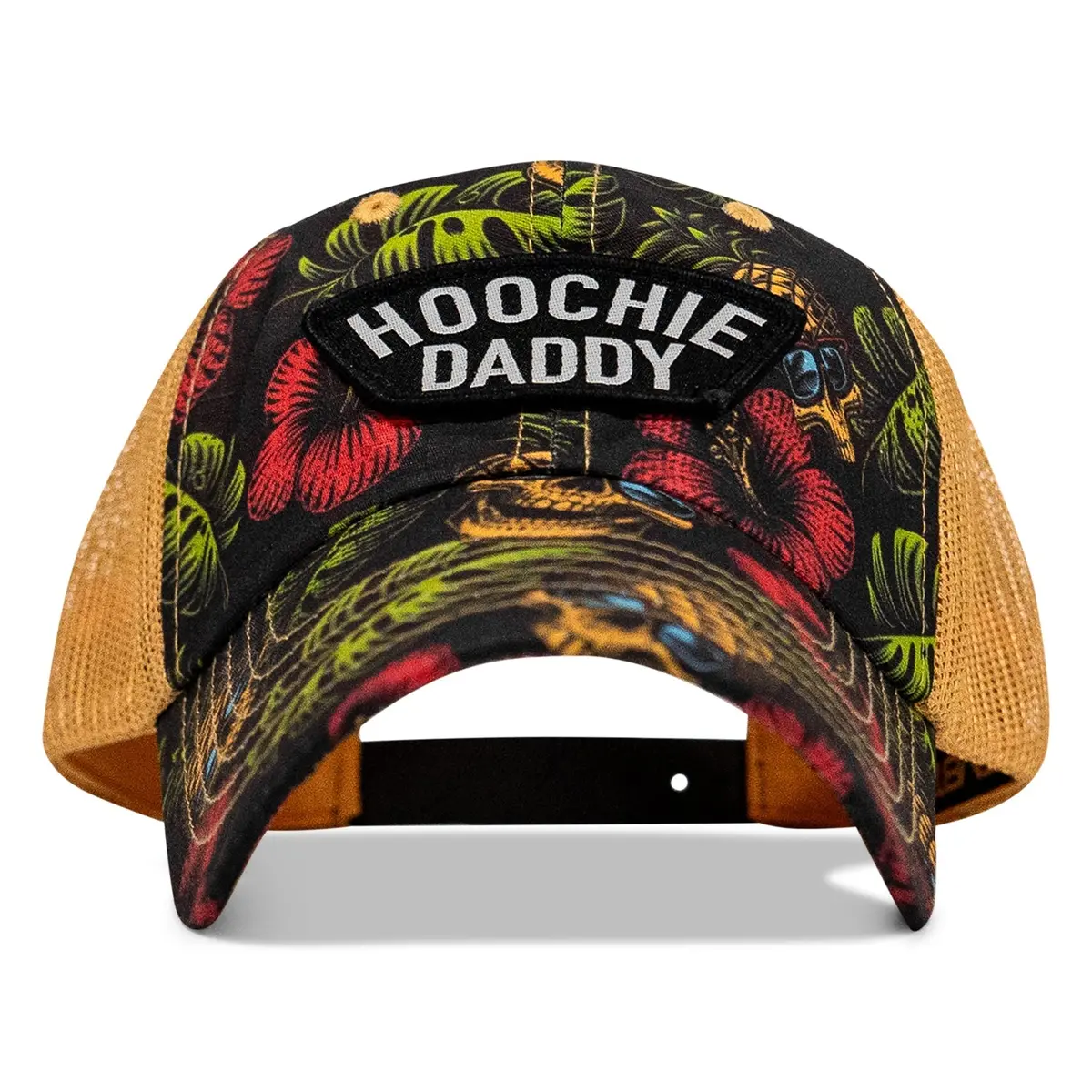 Hoochie Daddy Arched Patch Tactical Ripstop Mesh Snapback Hat 2