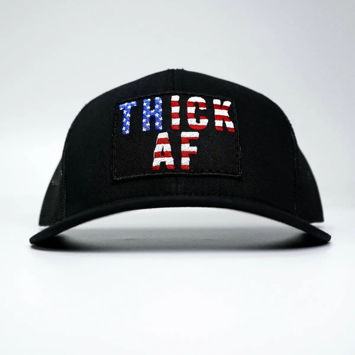 Thick Af Usa Edition Patch Mid-Profile Mesh Snapback 1