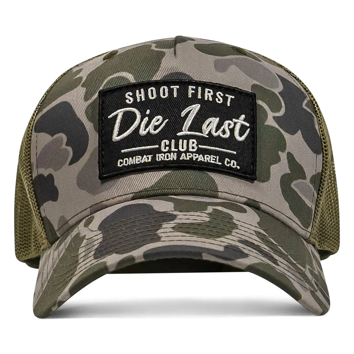Shoot First. Die Last. Club Patch Snapback 13