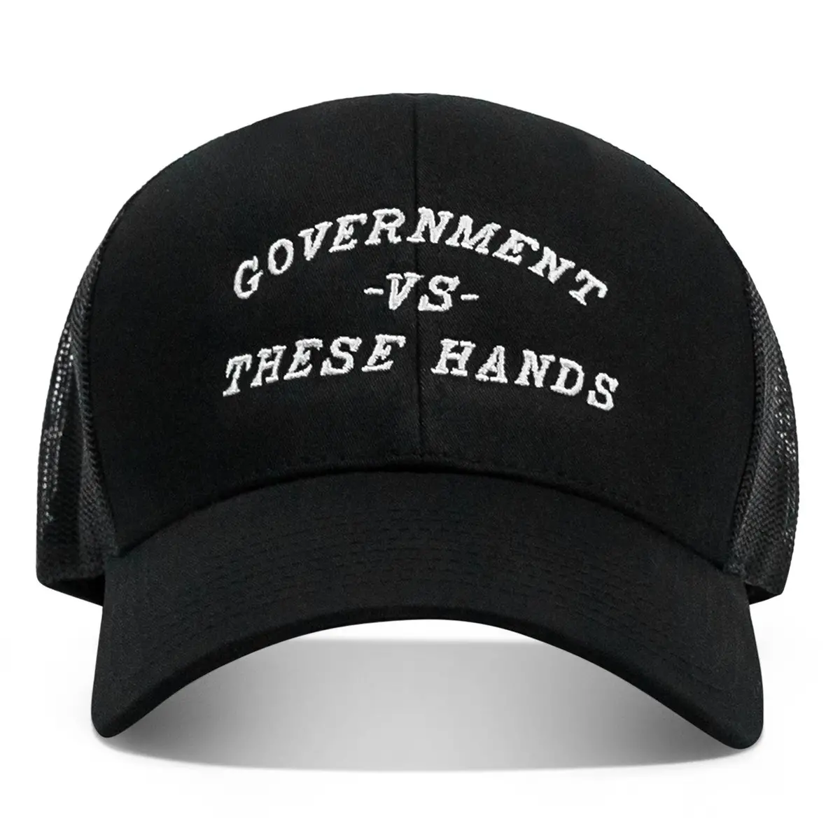 Government -Vs- These Hands Snapback Hat 1