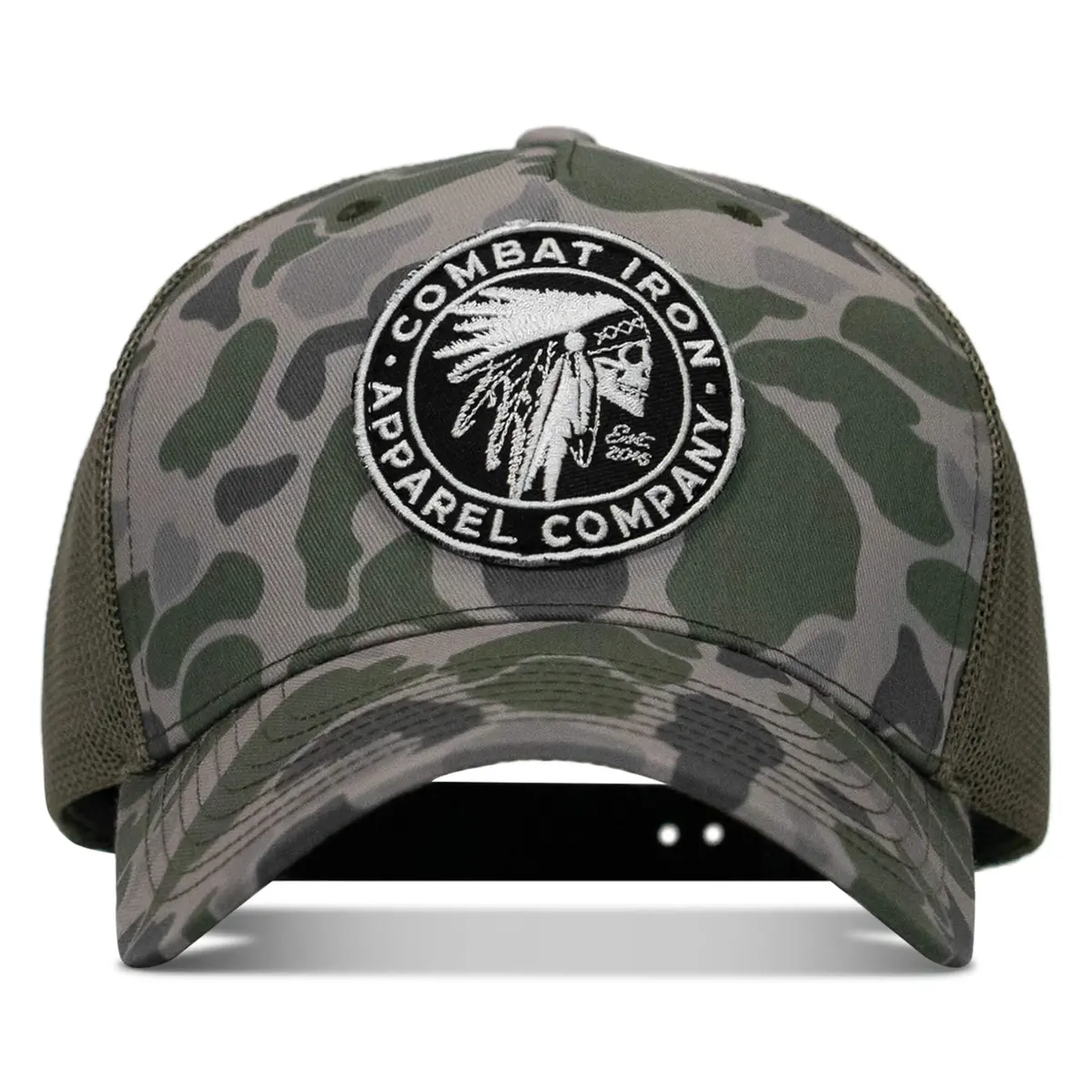 Indian Chief Skull Patch Snapback 3