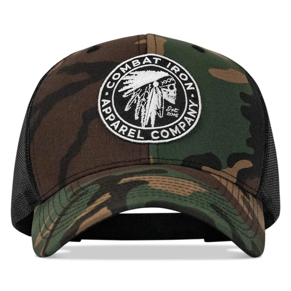 Indian Chief Skull Patch Snapback 1