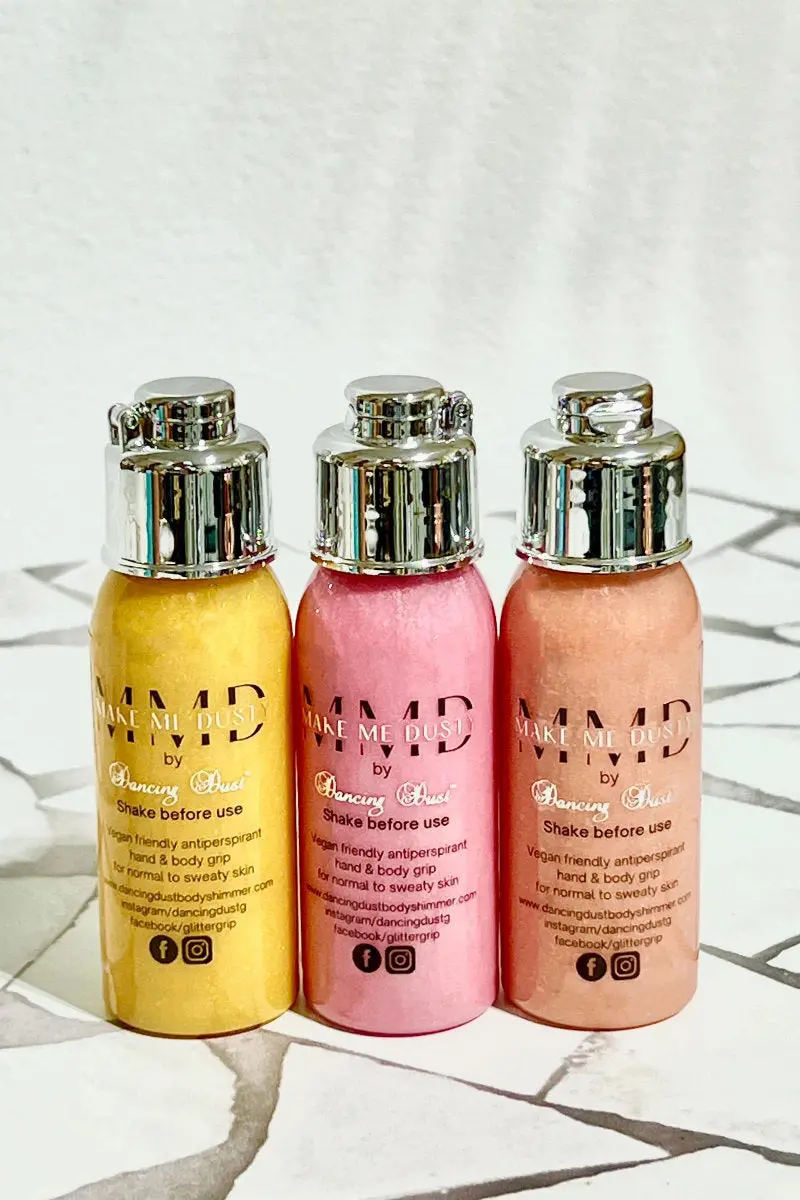 Dancing Dust Make Me Dusty Trio Pack - Gold/Pink/Peach (3 X 30Ml) 1