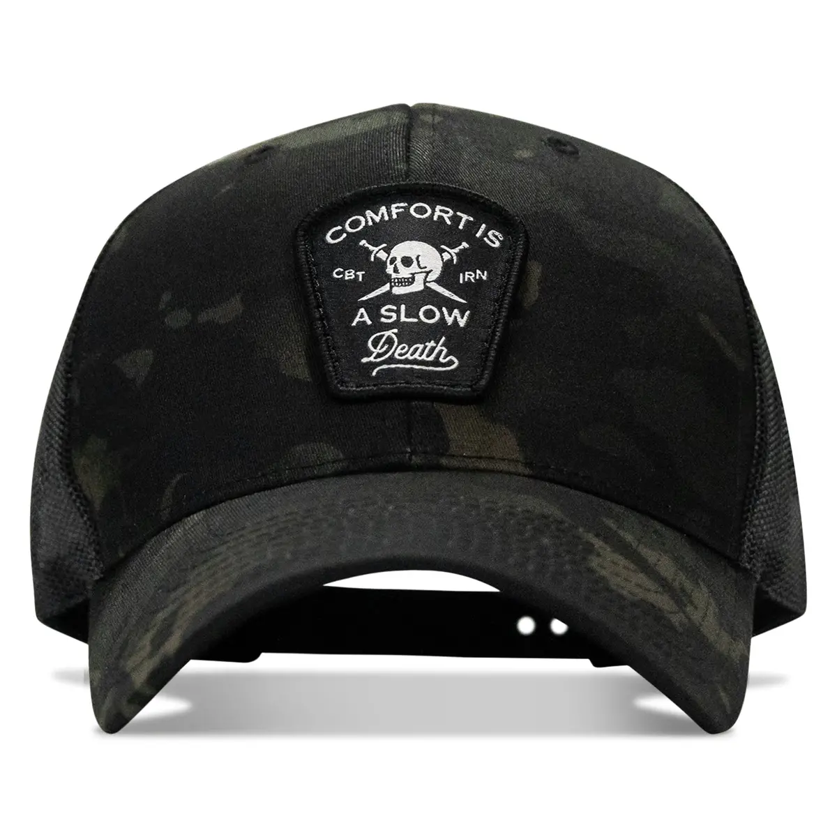 Comfort Is A Slow Death Patch Snapback Hat 3