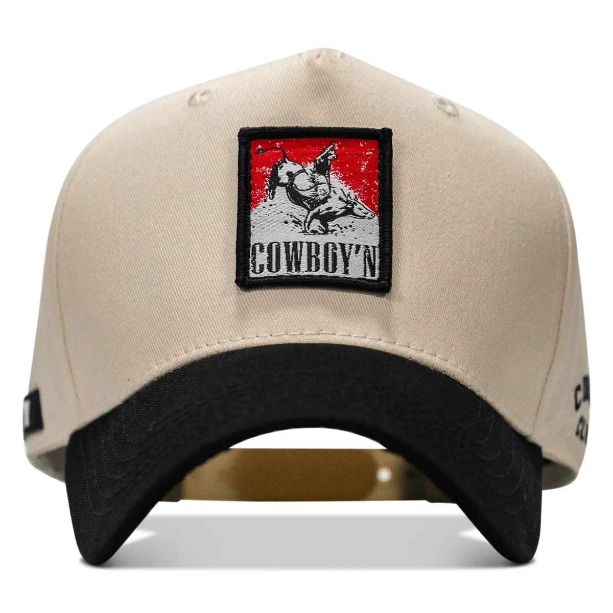 Cowboy'n Buck'n Patch Workhorse Snapback 1