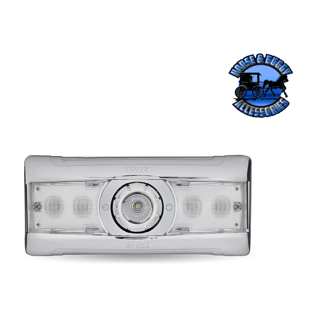 Trux Led Interior Projector Dome & Map Cab Light For Peterbilt - 9 Diodes (Choose Color) 2