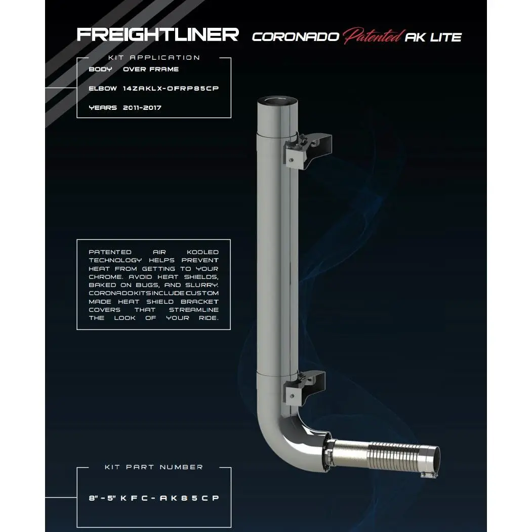 Freightliner Coronado Patented Ak Lite (Years 2011-2017) #Kfc-Ak85cp 1