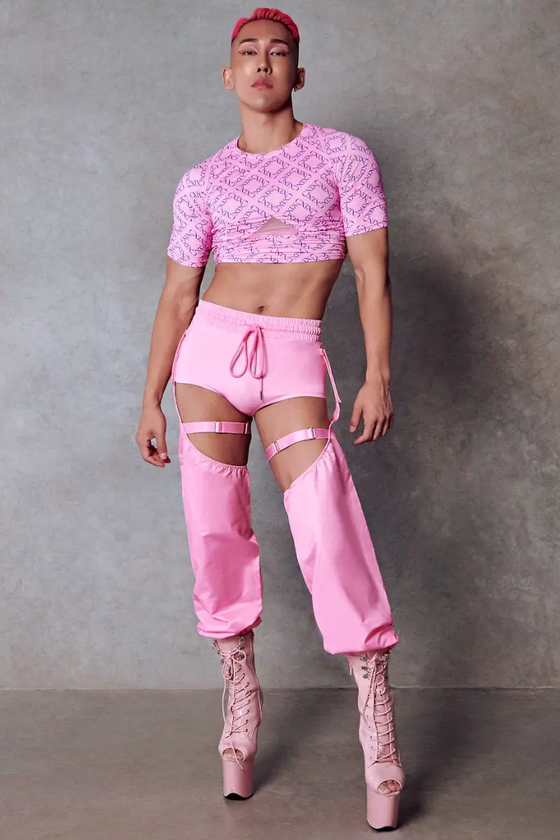 Cxix 119 Chaps - Pink 1