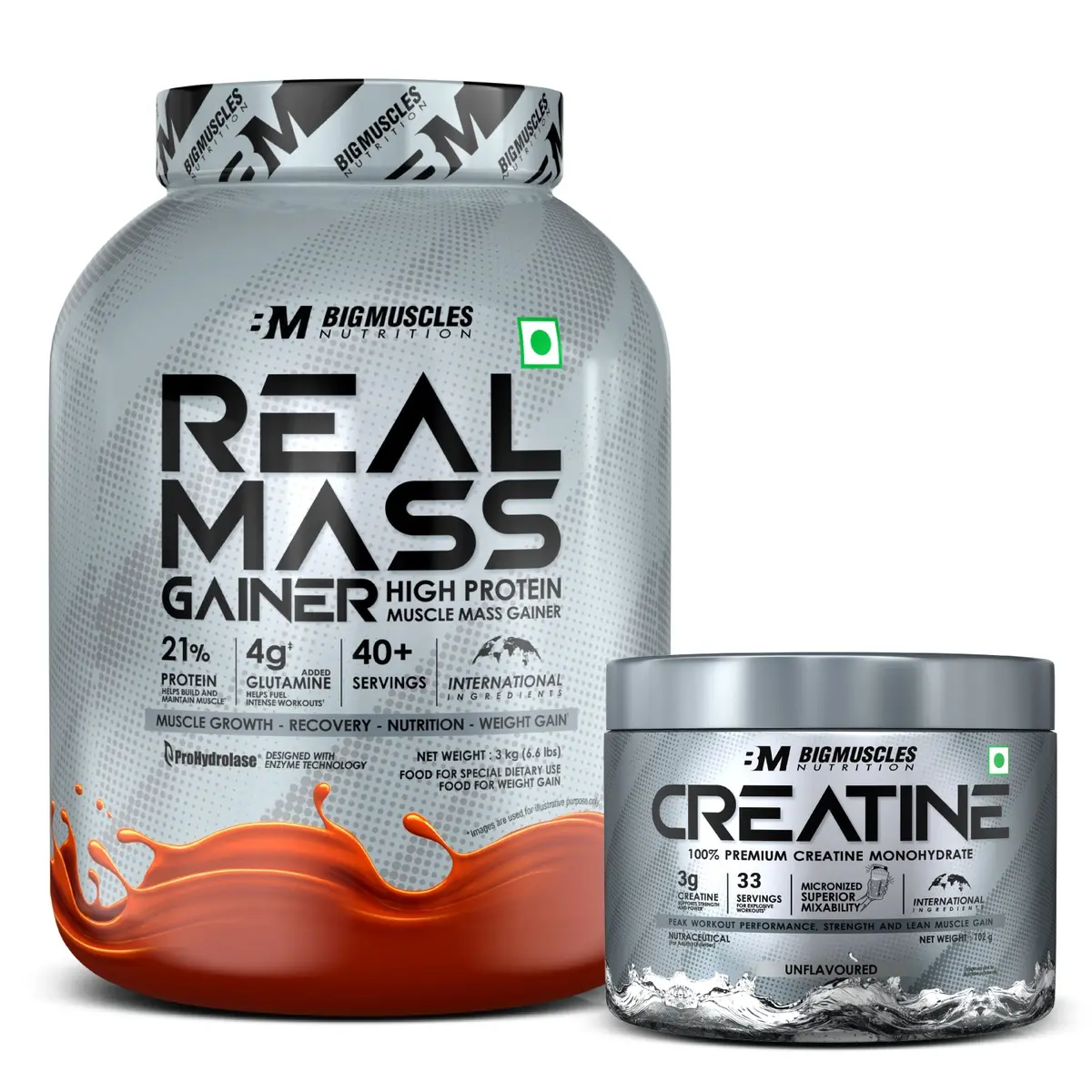 Real Mass Gainer + Creatine 1