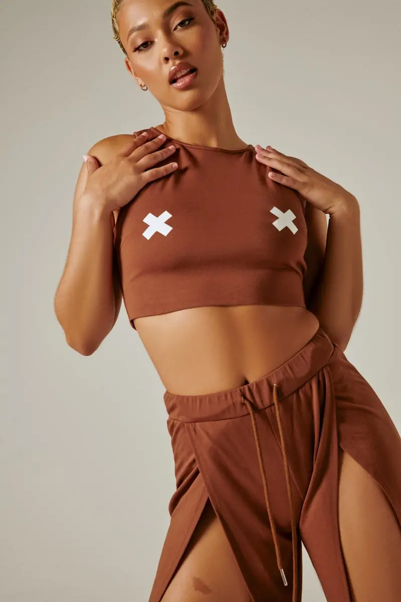 Cxix Xx Tee 2.0 - Mocha 1