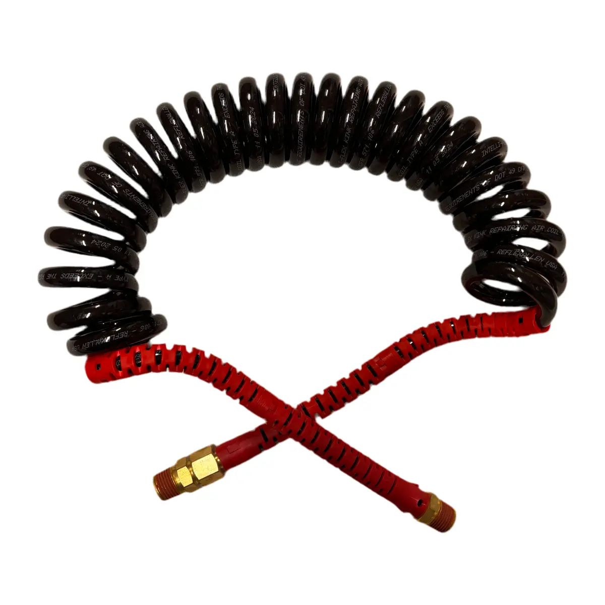 114-421 (12' Long) / 40 Mm Diameter / Single Red Grip (12" Lead) 1