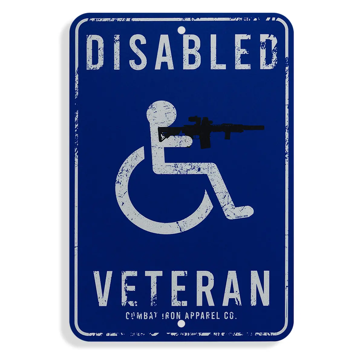Disabled Veteran Metal Wall Mounted Sign 1