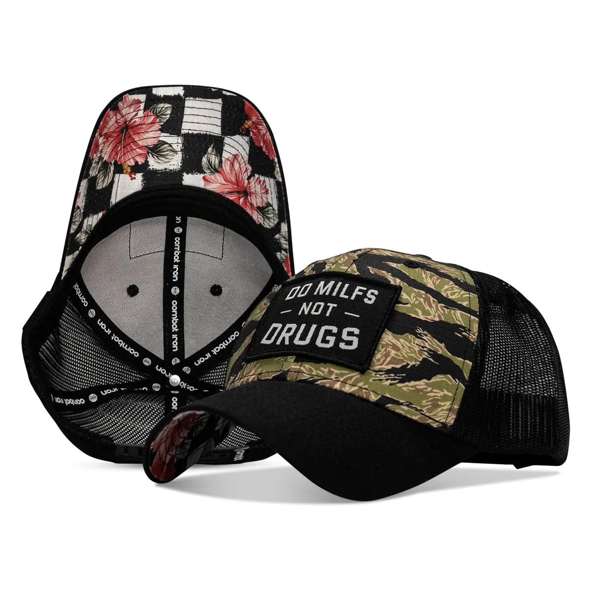 Do Milfs. Not Drugs Patch Original Ripstop Snapback Hat 2