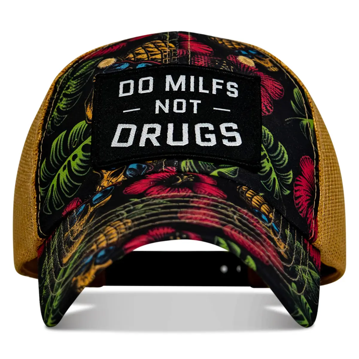 Ripstop Do Milfs Not Drugs Patch Tactical Ripstop Mesh Snapback Hat 2