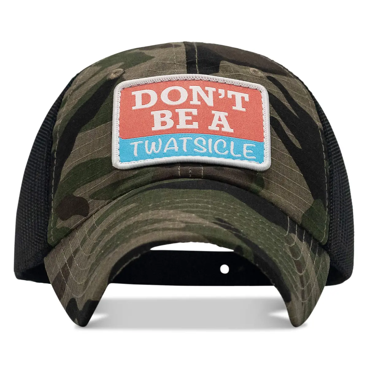 Don't Be A Twatsicle Patch Ripstop Mesh Snapback Hat 3