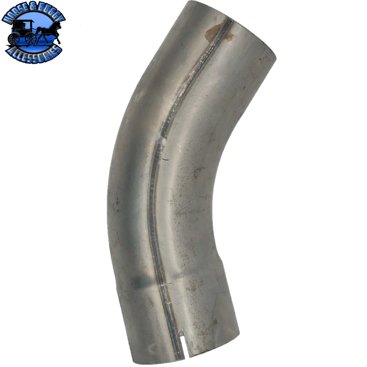 Sd-Dp-12-400 4" 45 Degree Exhaust Elbow W/Long Legs; Expanded & Slotted 1