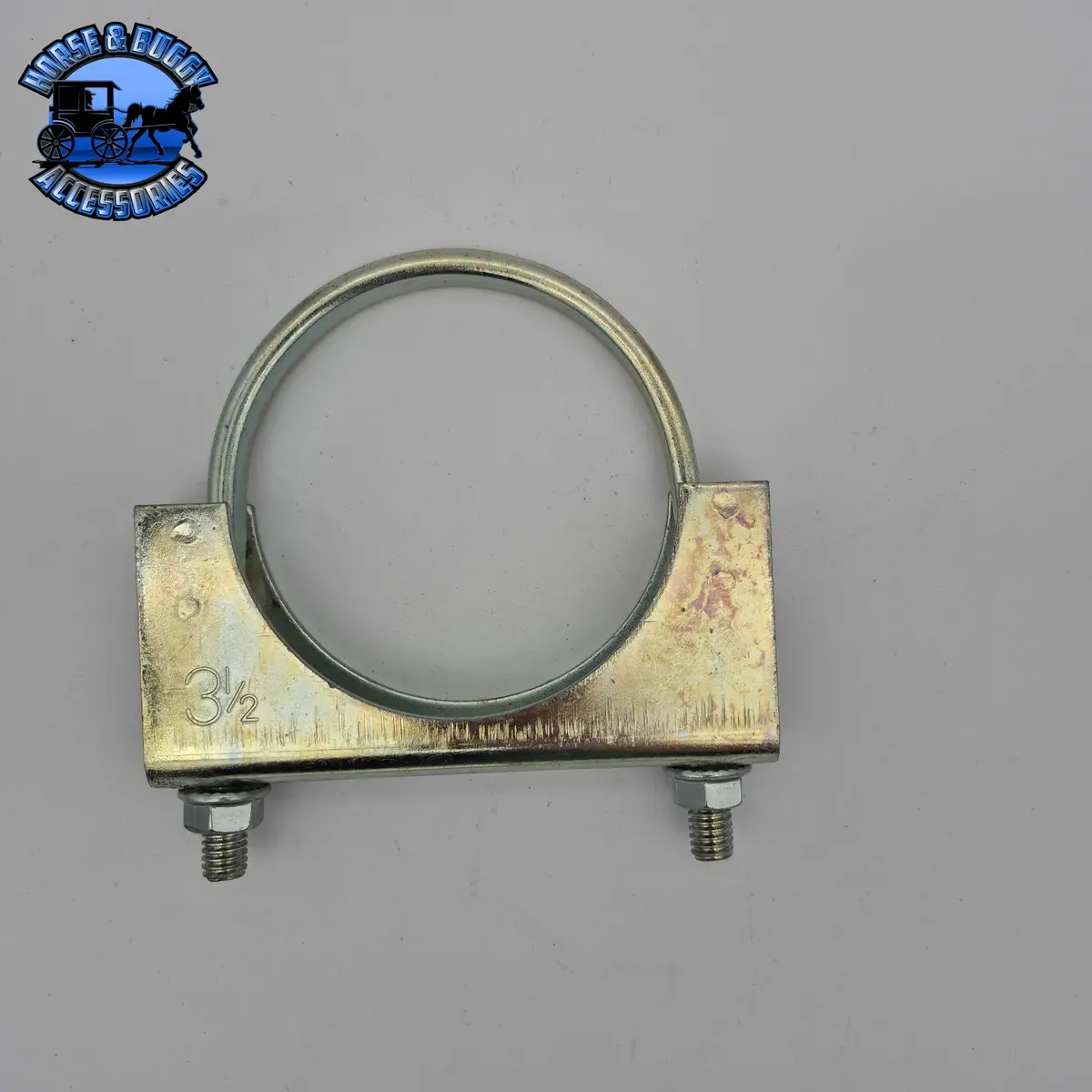 Dp-46-350Z Saddle Clamp; Welded Saddle; Flat Ubolt 1