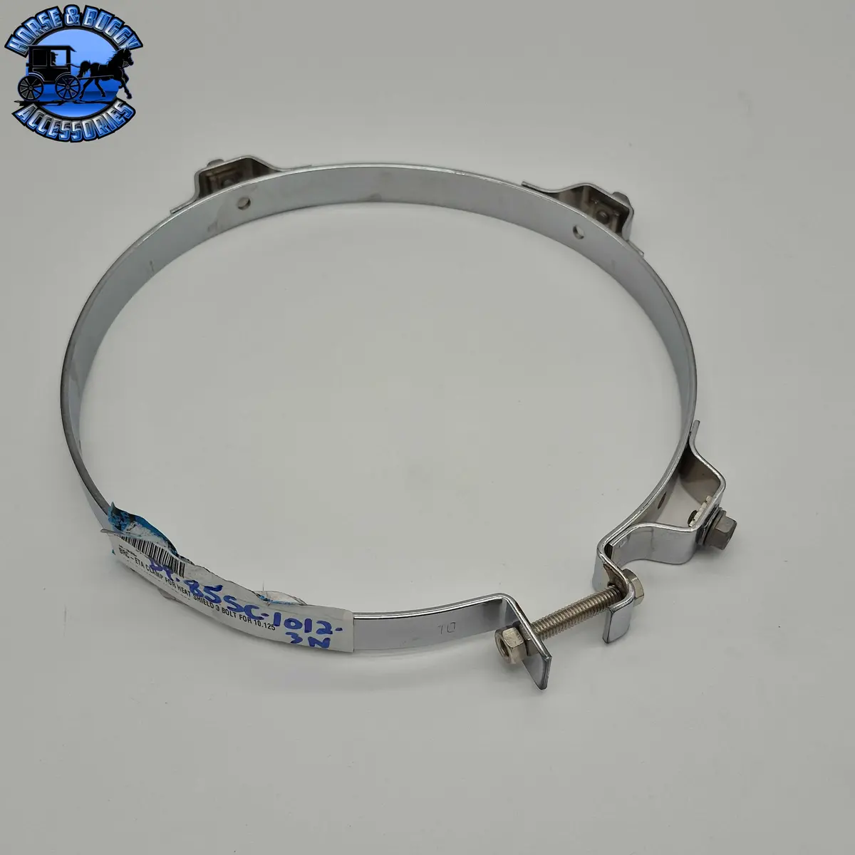 Dp-85Sc-1012-3N 10" 3 Mount Muffler Shield Exhaust Clamp 1