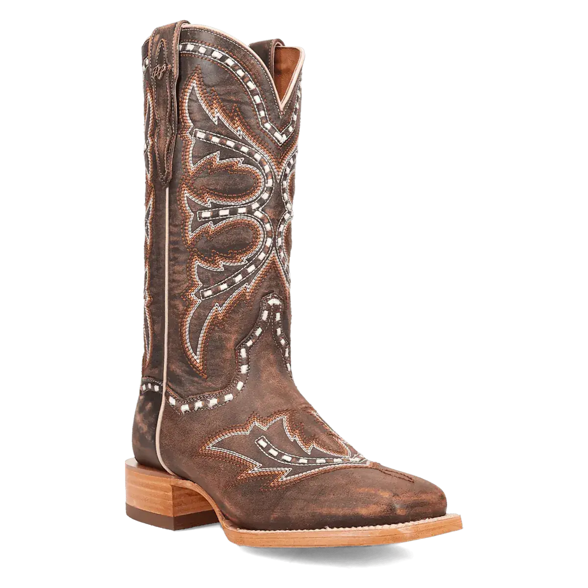 Gretchen Square Toe Women's Cowboy Boots By Dan Post 1