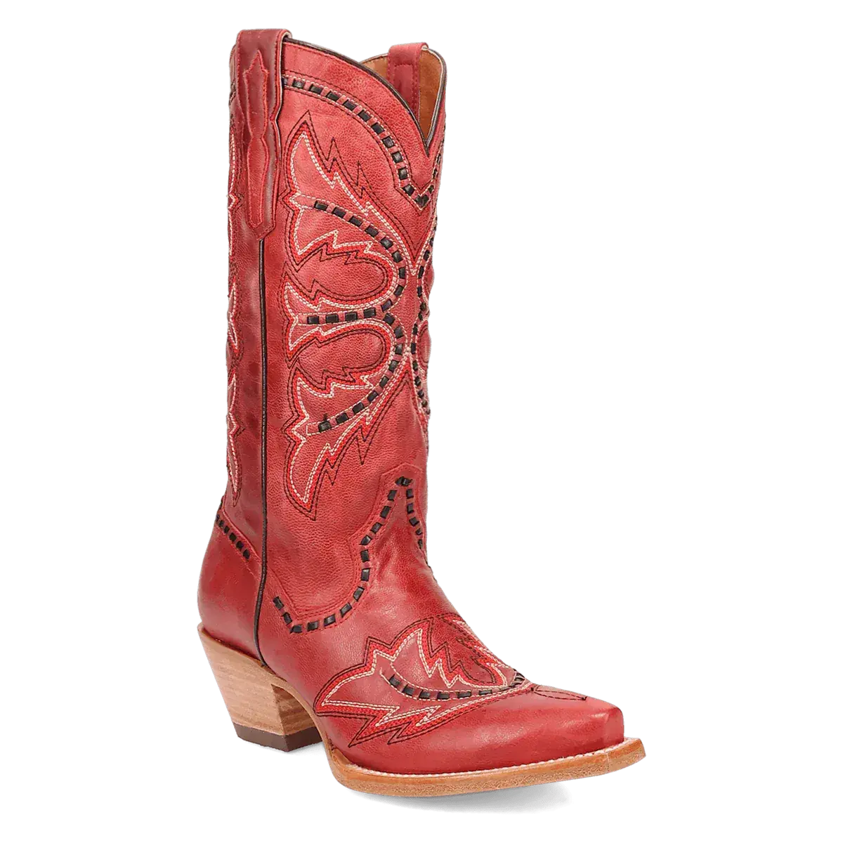 Mesa Boot In Red Lace By Dan Post 1