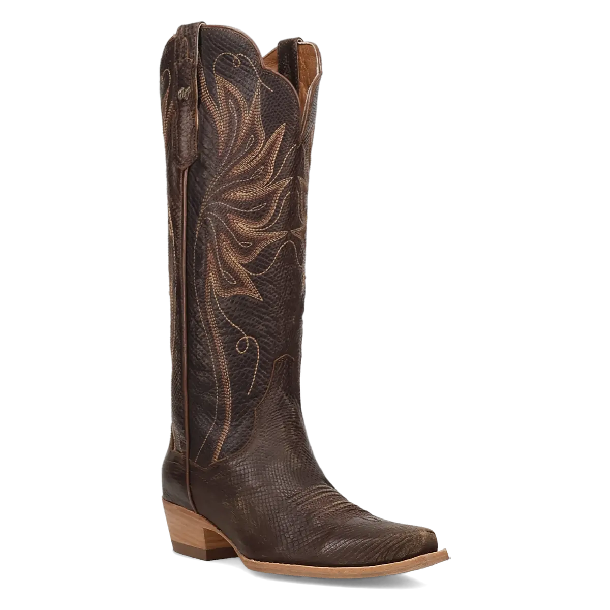 Grace Leather Boot In Brown By Dan Post 1