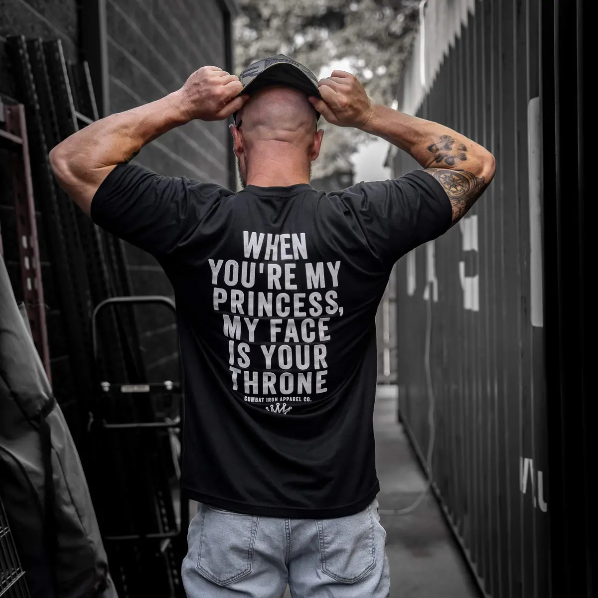 When You're My Princess, My Face Is Your Throne Men's T-Shirt 18