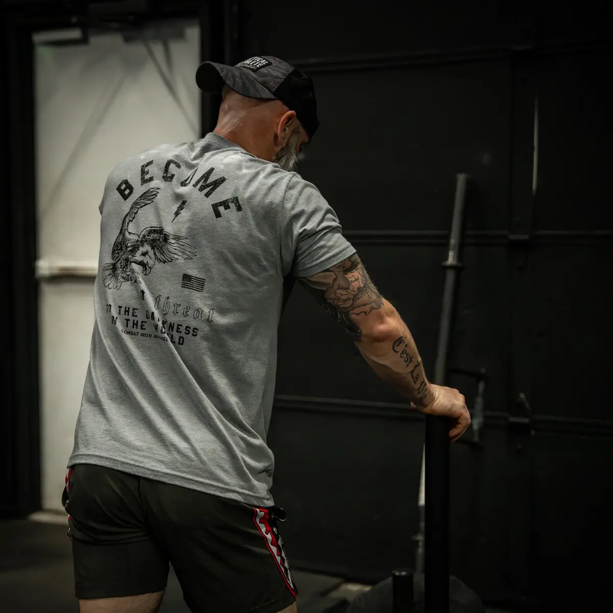 Become A Threat To The Darkness Men's T-Shirt 13