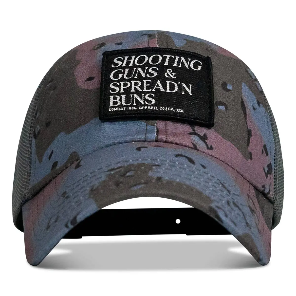 Shooting Guns & Spread'n Buns Patch Ripstop Tactical Hat 5
