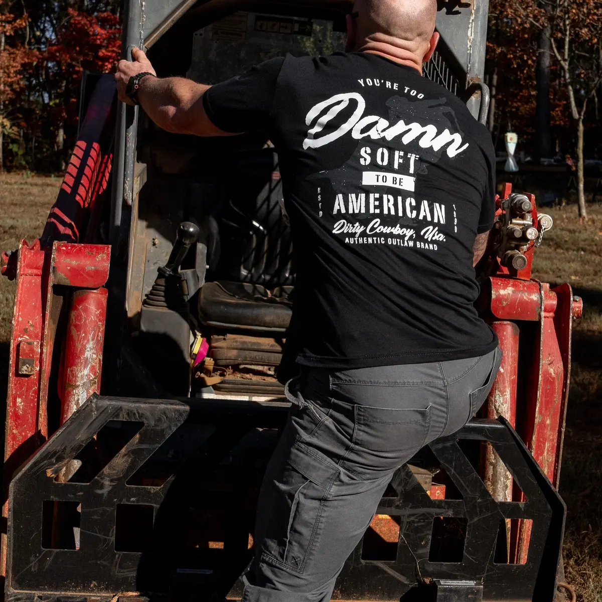 You're Too Damn Soft To Be American Men's T-Shirt 5