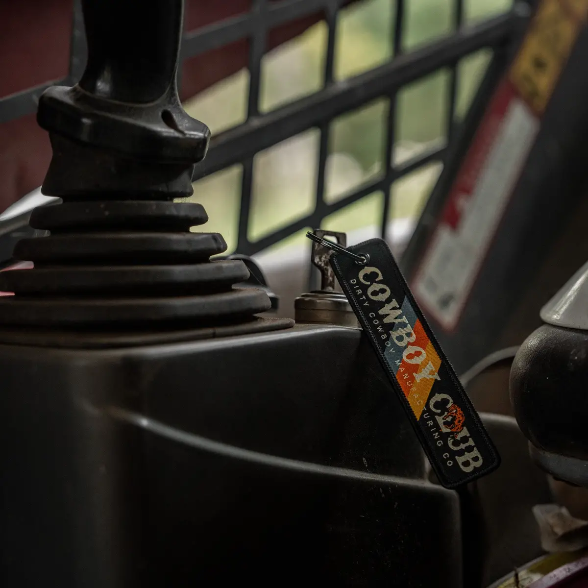 Cowboy Club Flight Tag Keychain 2