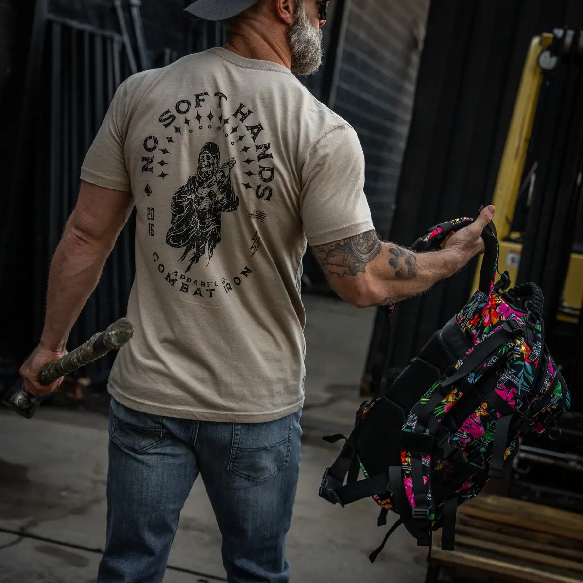 No Soft Hands Reaper Men's T-Shirt 11