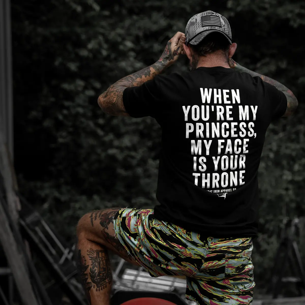 When You're My Princess, My Face Is Your Throne Men's T-Shirt 8